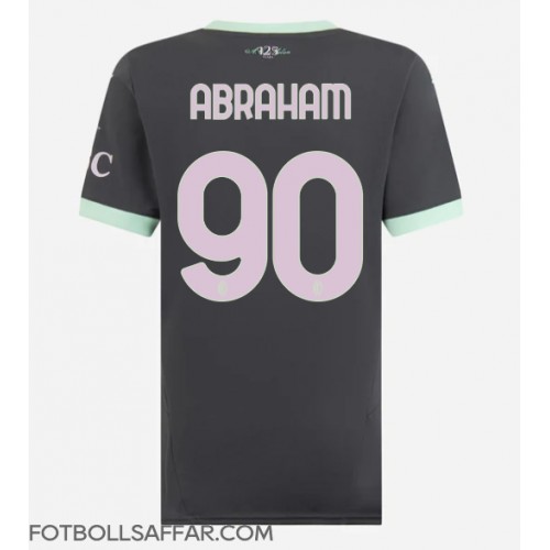 AC Milan Tammy Abraham #90 Tredjeställ Dam 2024-25 Kortärmad